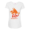 mega fire Maternity Scoop Neck T-shirt