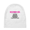 December Girl Hated By Many Baby Beanies