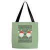 ugly santa noel Tote Bags