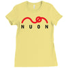 nuon game system talk Ladies Fitted T-Shirt