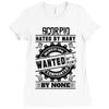 Scorpio Hated By Many Wanted By Plenty Ladies Fitted T-Shirt