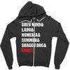 The Direwolves Zipper Hoodie