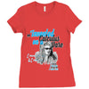 Isaac "like a boss" Newton T-Shirt Ladies Fitted T-Shirt