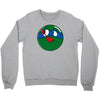 who watches the pizza Crewneck Sweatshirt