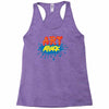 retro tv show unofficial art attack Racerback Tank