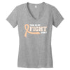 This Is My Fight Shirt Women's V-Neck T-Shirt
