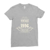 premium vintage 1996 classic perfectly aged limited edition Ladies Fitted T-Shirt