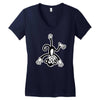 monkey Women's V-Neck T-Shirt