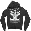 body by krang Zipper Hoodie