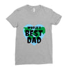World's Best Dad Look Like Ladies Fitted T-Shirt
