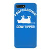 pro cow tipper tipping funny iPhone 7 Plus Case