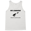 pig cannons making the impossible possible Tank Top