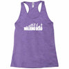the walking dead horror zombie Racerback Tank