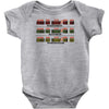 time machine circuits Baby Onesie