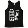 shaving says a lot about a man like Tank Top