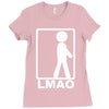 lmao laughing Ladies Fitted T-Shirt