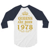 queens are born in 1978 3/4 Sleeve Shirt