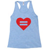 Equality Heart Racerback Tank