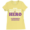alzheimers awareness Ladies Fitted T-Shirt