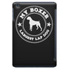 my boxer is the world's largest lap dog iPad Mini