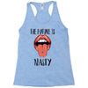 Women's March The Future is Nasty Racerback Tank