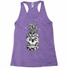 skull pineapple Racerback Tank