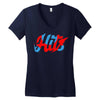 hits Women's V-Neck T-Shirt