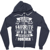My Grandma Totally Most Favorite History Forever Zipper Hoodie