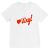 love vinyl V-Neck Tee