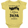 i ve been called a lot of names in my lifetime but papa is my favorite Baby Bodysuit