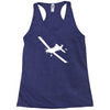 decal cal fire airplan Racerback Tank