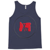 please red Tank Top