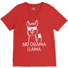 no drama llama V-Neck Tee