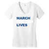 March For Our Lives Women's V-Neck T-Shirt