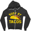 body by tacos funny Zipper Hoodie