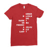 take a knee Ladies Fitted T-Shirt