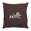 case ih farm center line Throw Pillow