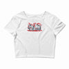 where the slashers are Crop Top