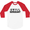 grill sergeant 3/4 Sleeve Shirt