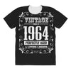 vintage made in 1964 perfectly aged a living legend All Over Women's T-shirt