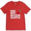 bears beets battlestar galactica V-Neck Tee