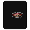 January Peeking Out Baby Girl Mousepad