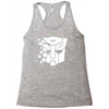 transformers mosaic Racerback Tank