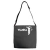 wanna screw Adjustable Strap Totes
