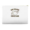 save the neck for me, clark Accessory Pouches