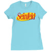 new seinfeld logo Ladies Fitted T-Shirt