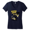 road rage (2) Women's V-Neck T-Shirt