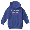 you can't scare me i'm a mother Youth Hoodie