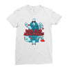 by the power of literature Ladies Fitted T-Shirt