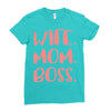 wife boss mom Ladies Fitted T-Shirt